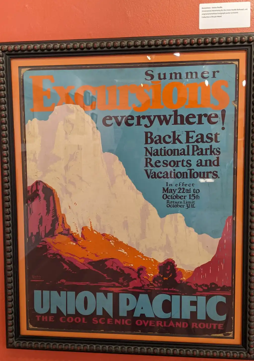 Union Pacific poster by Sam Hyde Harris