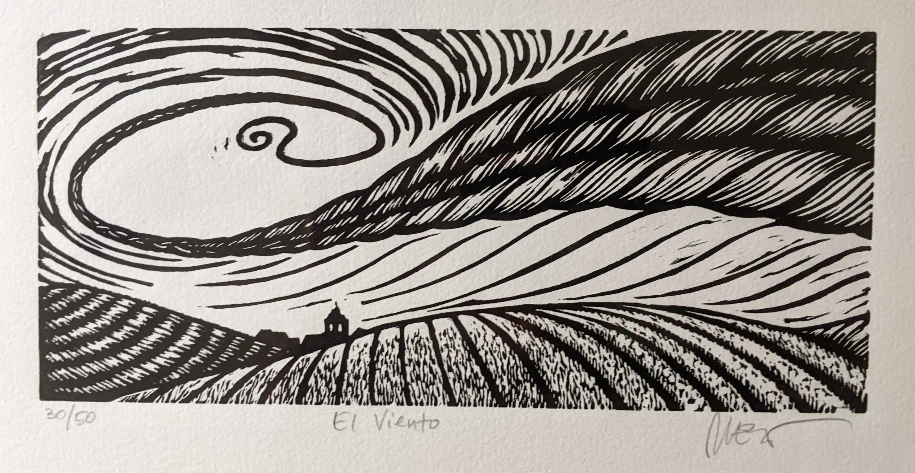 El Viento, a surreal landscape by Melissa West